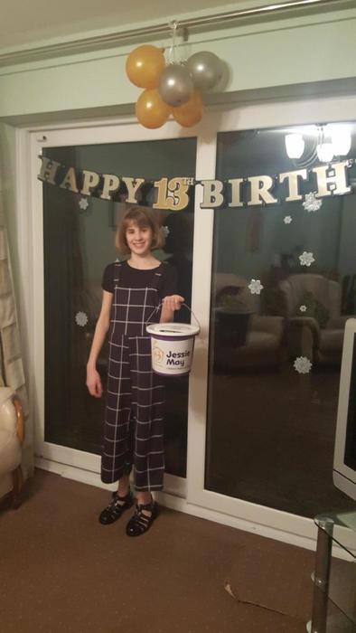 Teenager raises £340 for local charity Jessie May through 13th birthday fundraiser