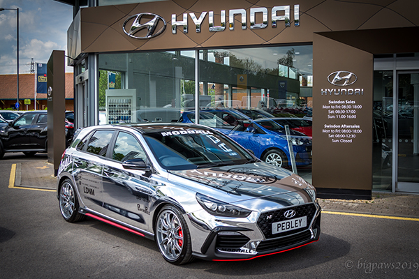 Hyundai from Pebley Beach joins line-up of Supercars for Exclusive Rally
