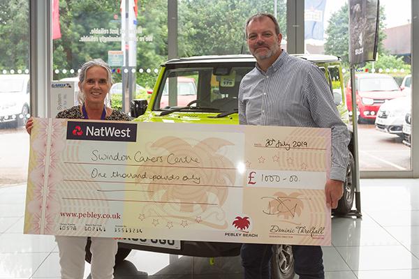 Motor dealer helps charity walkers hit fundraising target