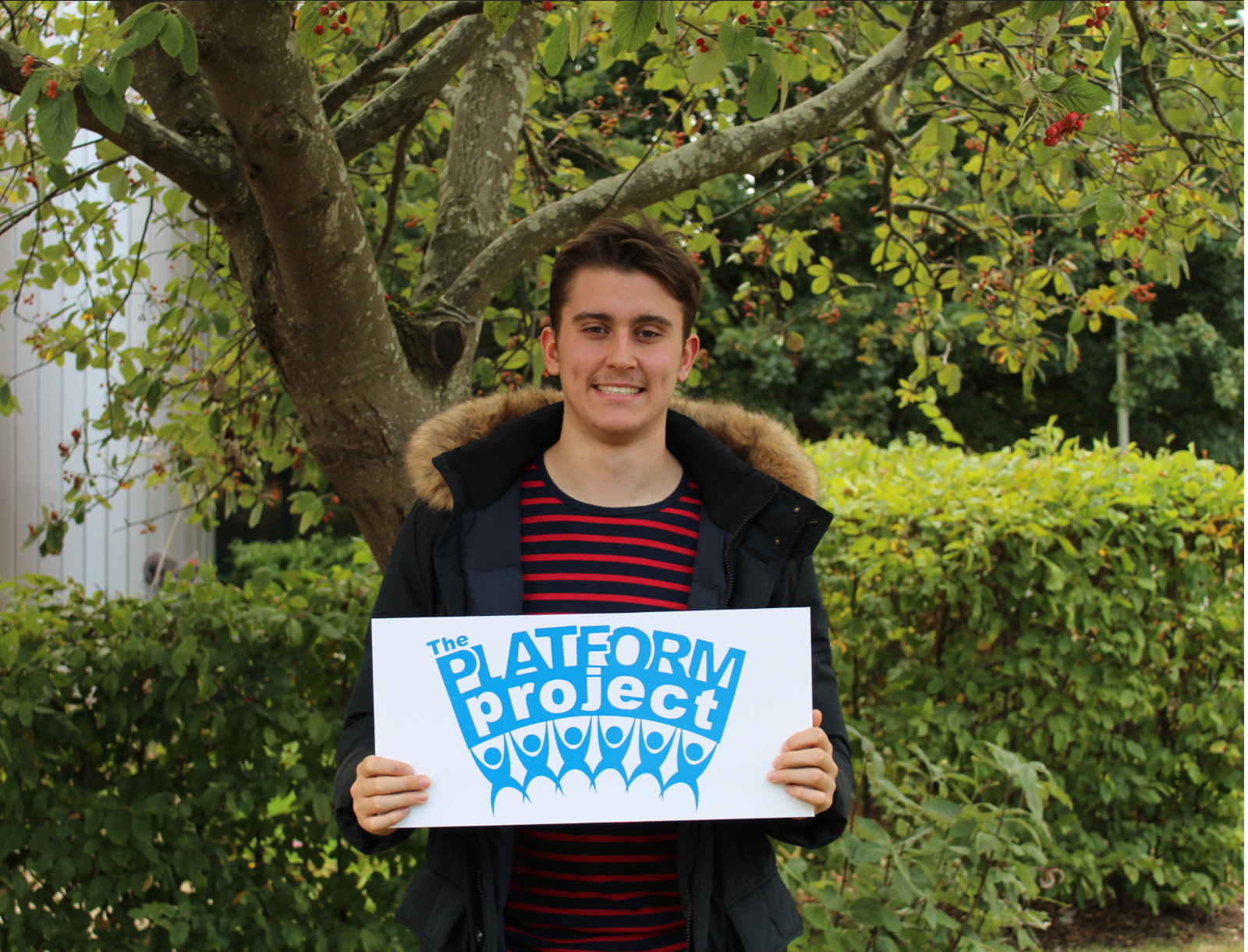 TEENAGE INTERN URGES OTHER YOUNG PEOPLE TO EMBRACE WORKING WITH THE PLATFORM PROJECT