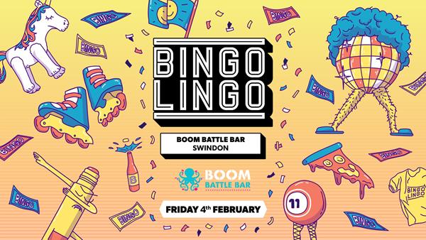 Win a Table for 4 at Boom Battle Bar's Bingo Lingo 
