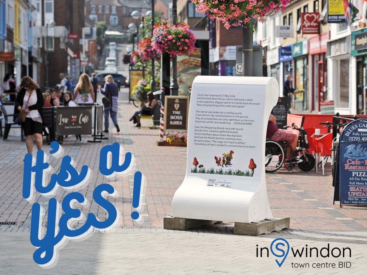 Swindon Town Centre businesses vote YES for Business Improvement District
