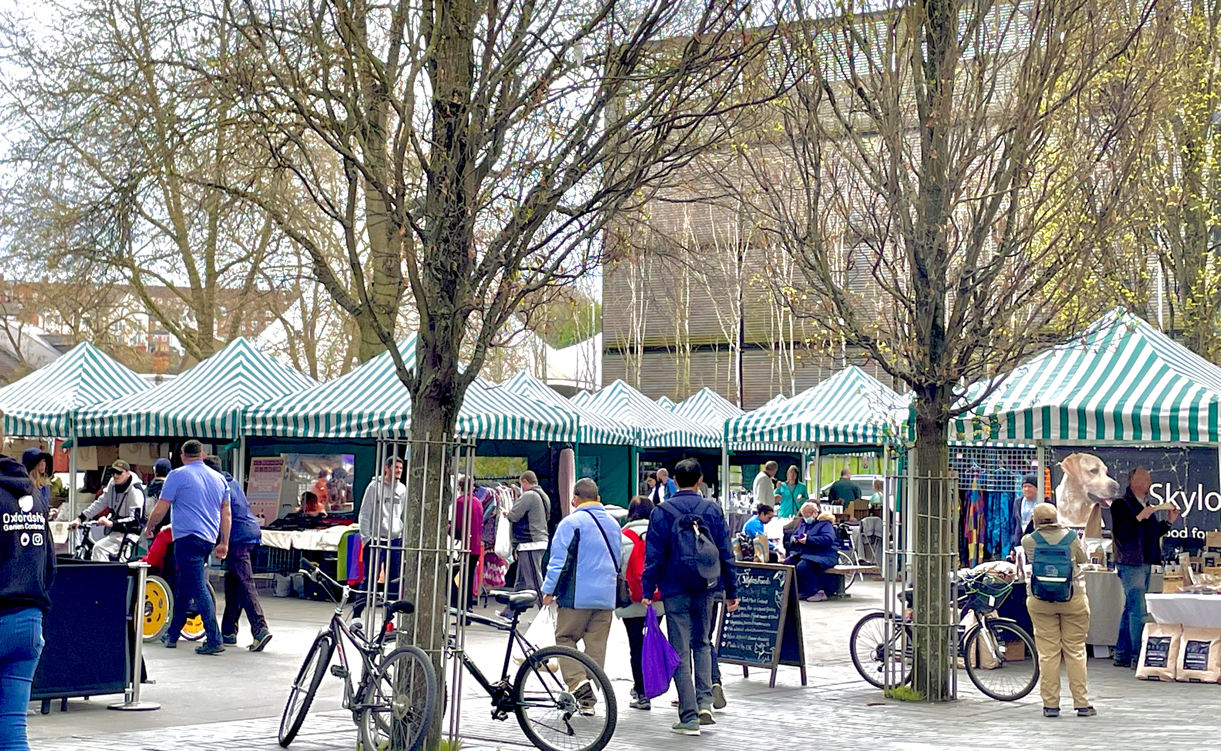 Swindon’s Wharf Green Market hailed a success