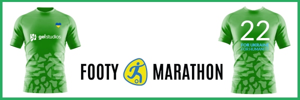Footy Marathon is looking for extra players to help raise funds for British-Ukrainian Aid.