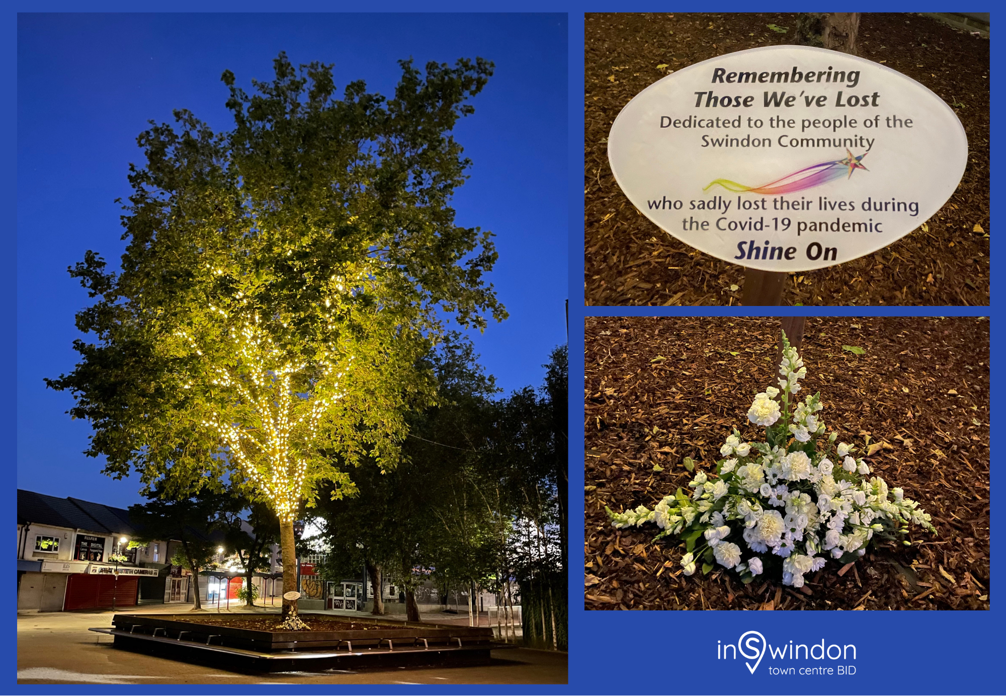 inSwindon BID unveil Tree of Remembrance