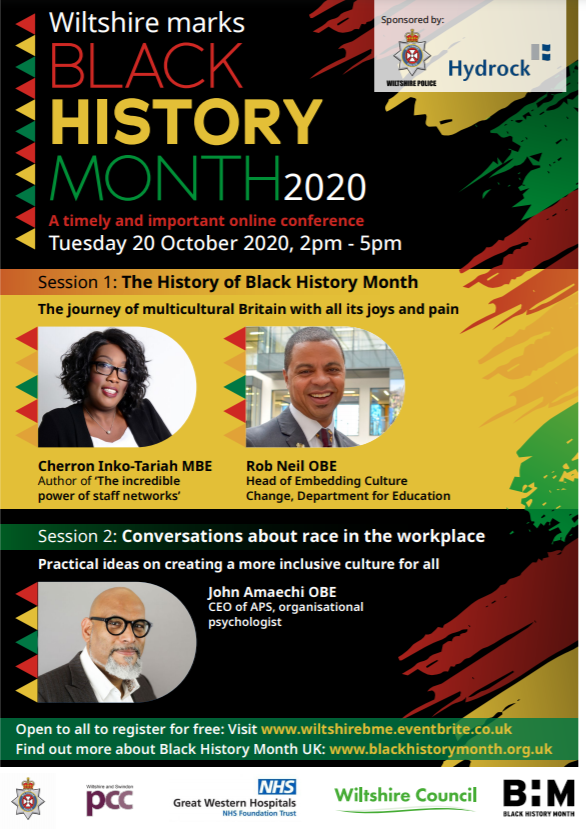 Wiltshire marks Black History Month with its first partnership conference