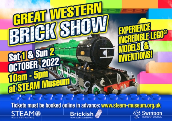 Swindonâ€™s Great Western Brick Show celebrates 20 years at STEAM