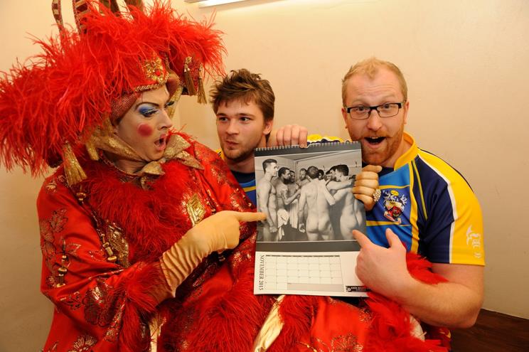 Snapped: Dame Trot Visits Local Rugby Lads