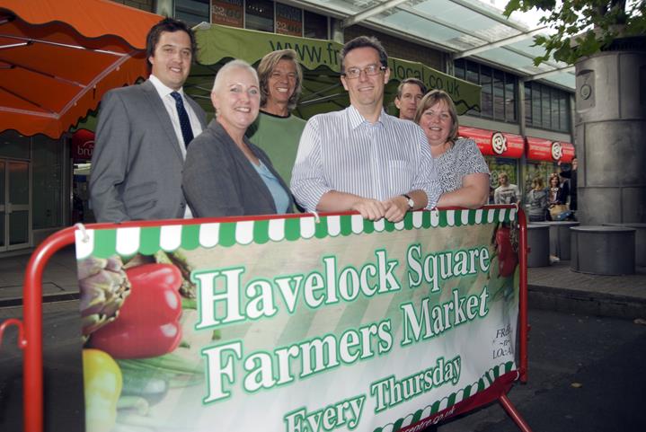 Snapped: inSwindon Launch Havelock Square Farmers Market