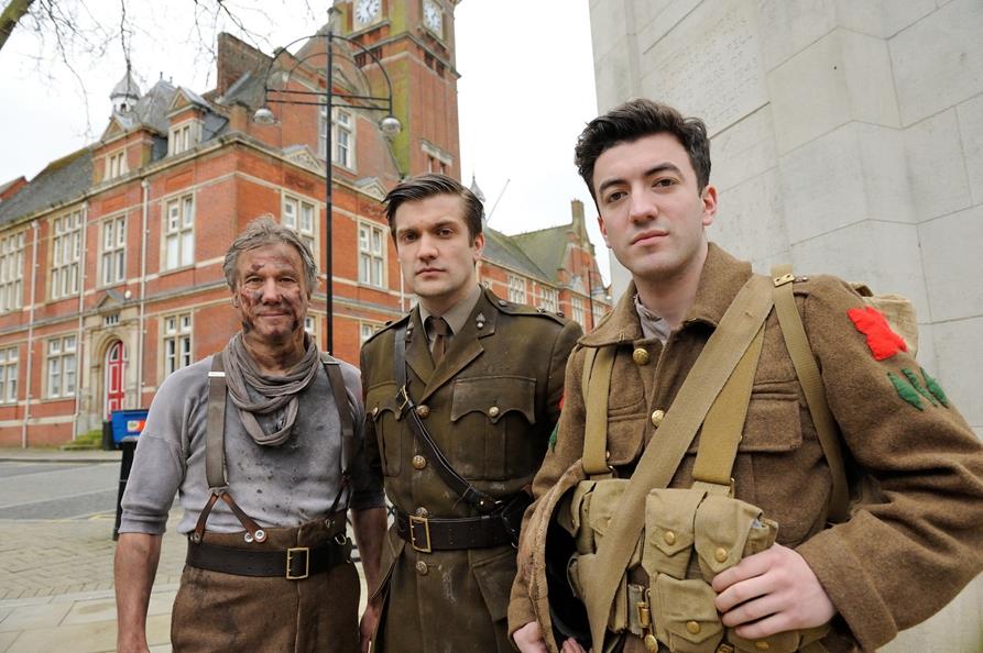 Snapped Birdsong Cast March Into Swindon Snapped Birdsong Cast March Into Swindon