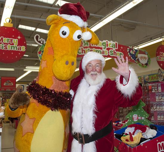 Snapped: Santa at Toys R Us