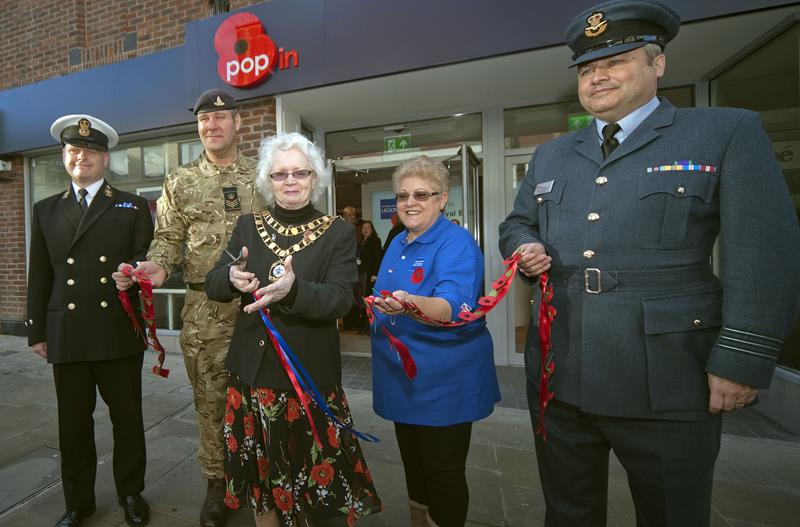 Snapped: British Legion Pop-in Centre Opening