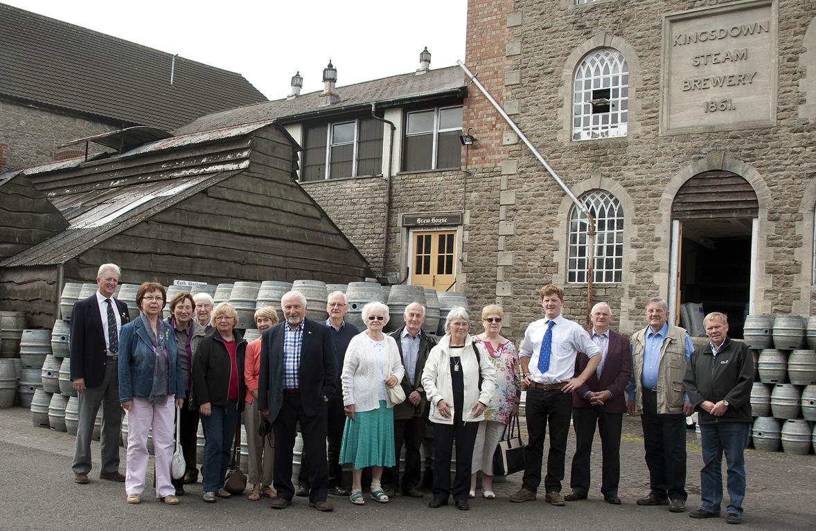 Snapped: Salzgitter Visit Arkell's Brewery 