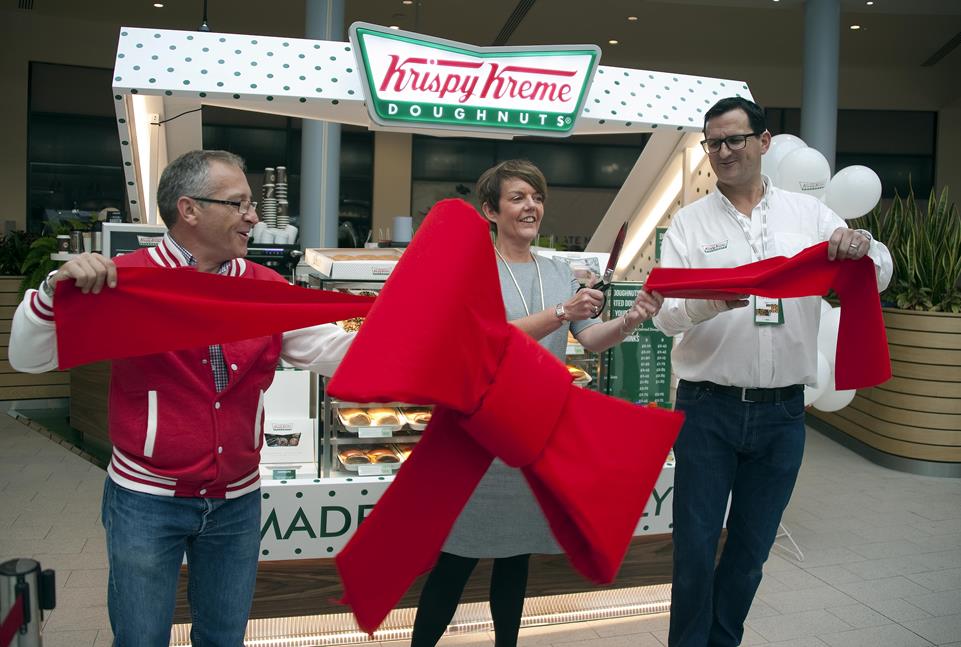 Snapped: New Krispy Kreme Store Launches at Swindon Designer Outlet