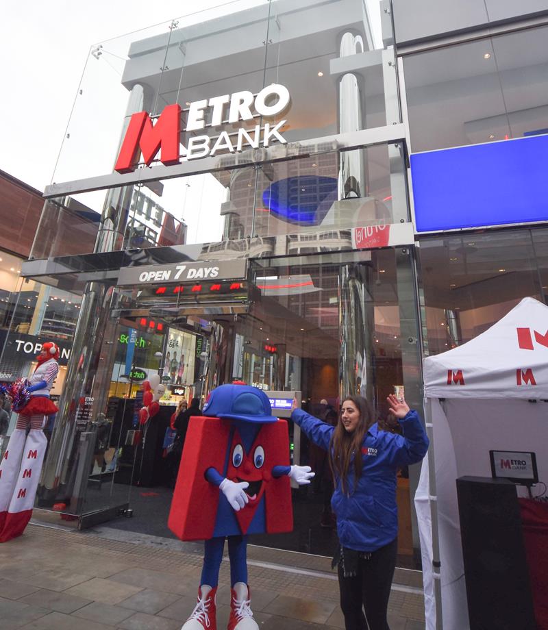 Snapped Metro Bank Opening Swindon Town Centre