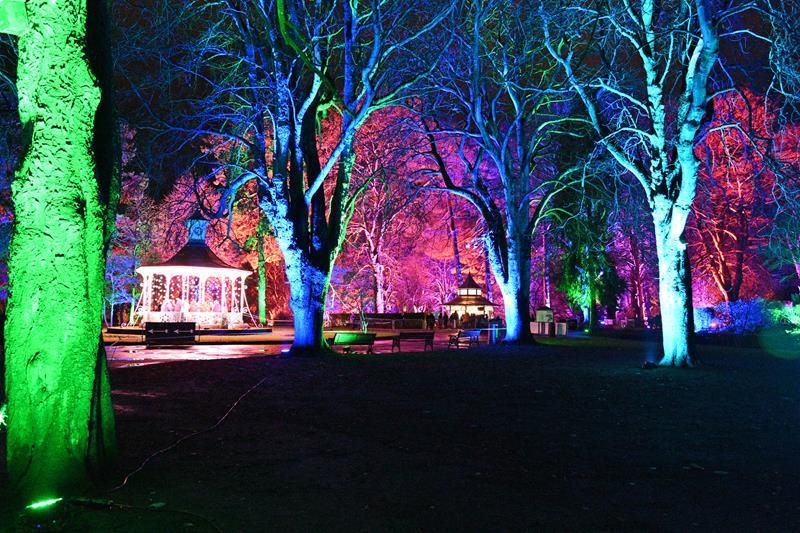 SNAPPED Enchanted Garden Light Trail