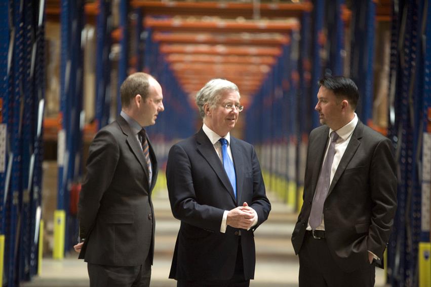 Snapped Uk Minister Visits Successful Swindon Business The Duo Accompanied By Managing Director Jason Bannister Toured Oak Furniture Land S New Larger Premises In South Marston