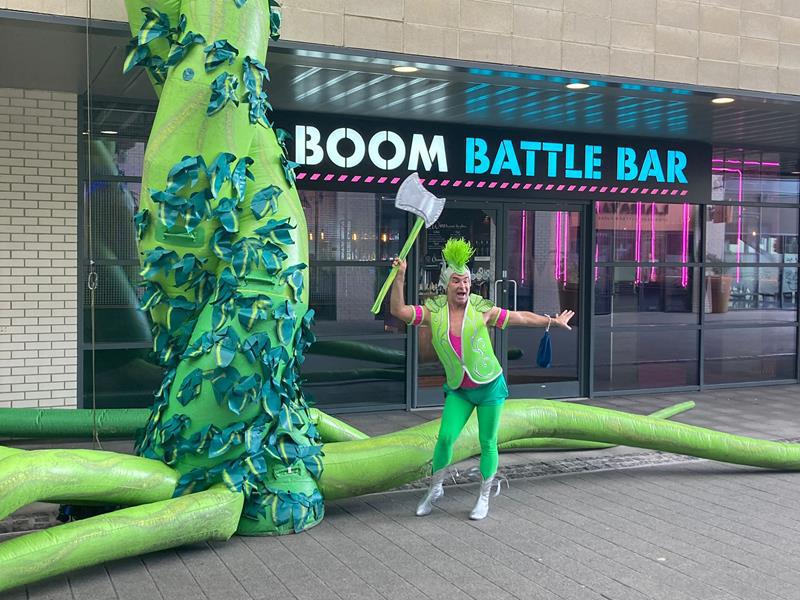 Snapped: Wyvern Theatre's Jack & The Beanstalk Panto Press Event at Boom Battle Bar